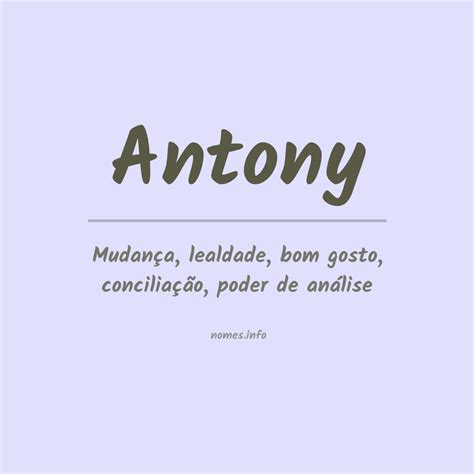 significado do nome antony-4
